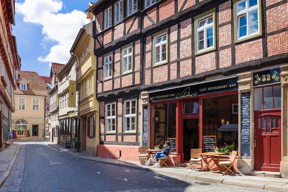 Regiohotel Quedlinburger Hof Quedlinburg Bagian luar foto